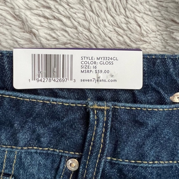 NWT Seven 7 Weekend Short Size 16 - Picture 3 of 5